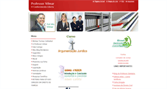 Desktop Screenshot of professorvilmar.com